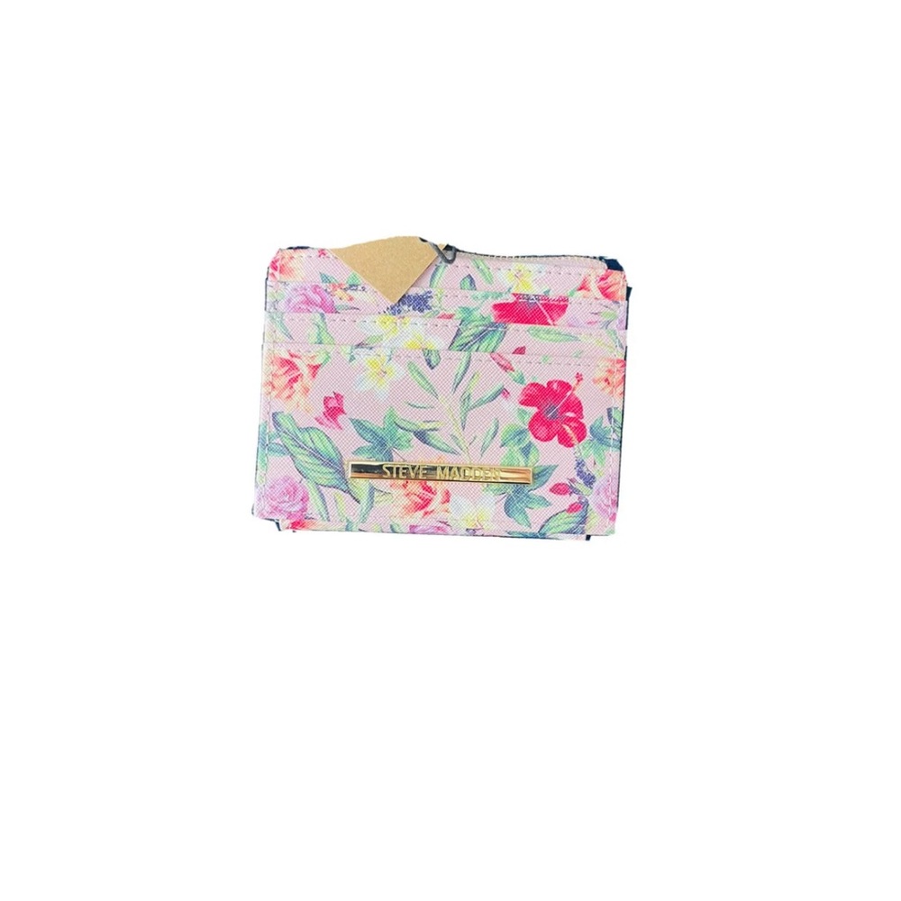 ORIGINAL—STEVE MADDEN WOMEN ZIP CARD HOLDER (mini)